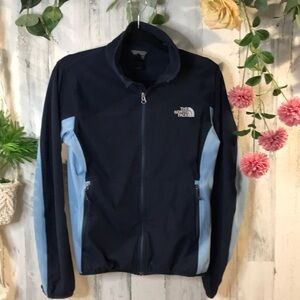The North Face Blue zip up jacket
